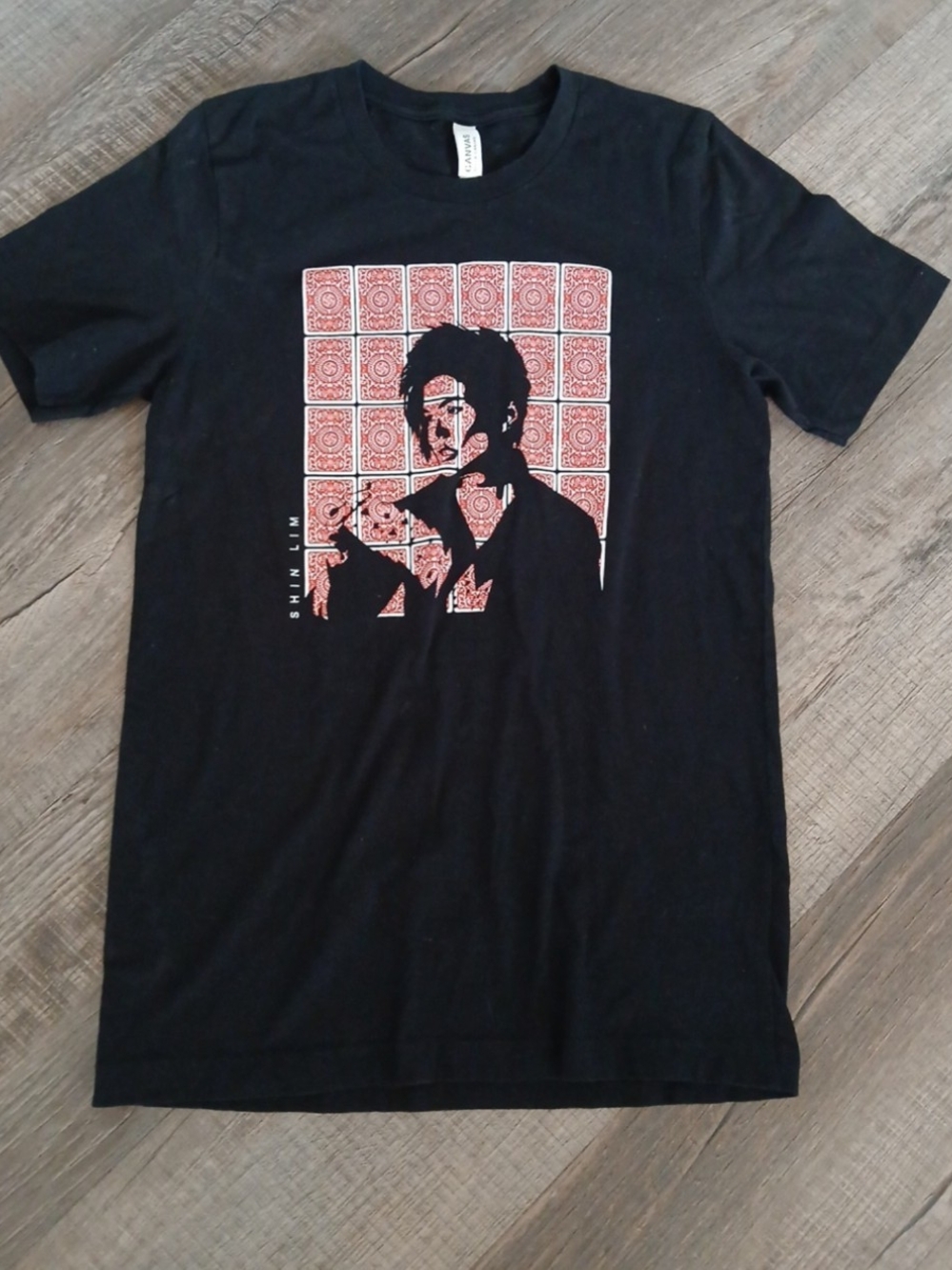 Black Graphic Men’s T‑Shirt